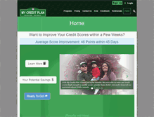 Tablet Screenshot of mycreditplan.org